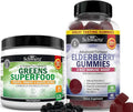Super Greens Powder with Probiotics Prebiotics and Digestive Enzymes 30 Servings H2929
