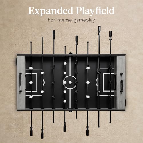 54in Full-Size Foosball Table with 2 Balls H92699