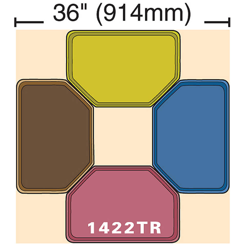 Trapezoid Tray O706028