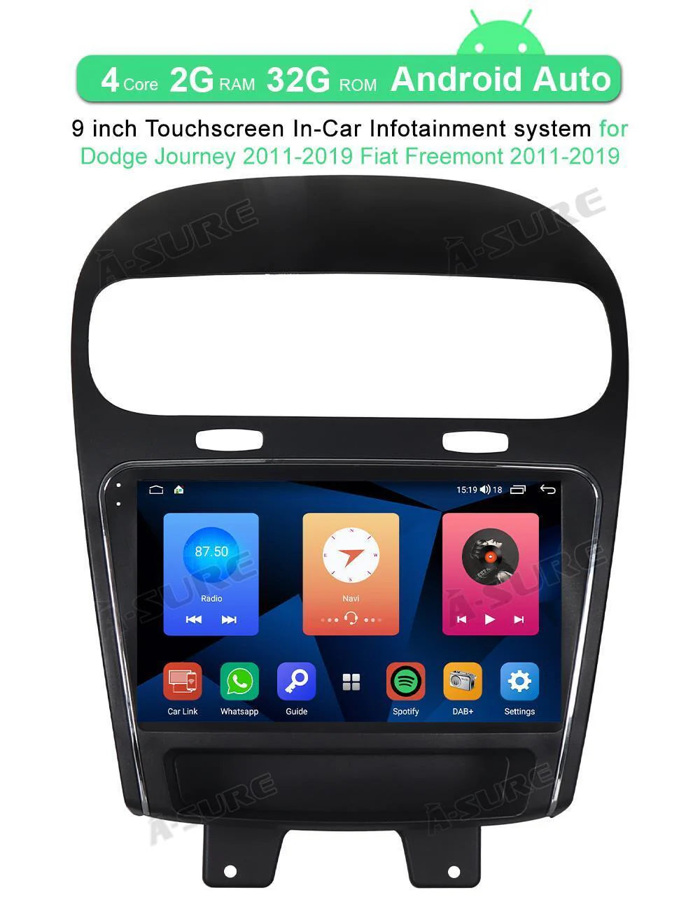 Android 10 Car Stereo Radio Navi A34583
