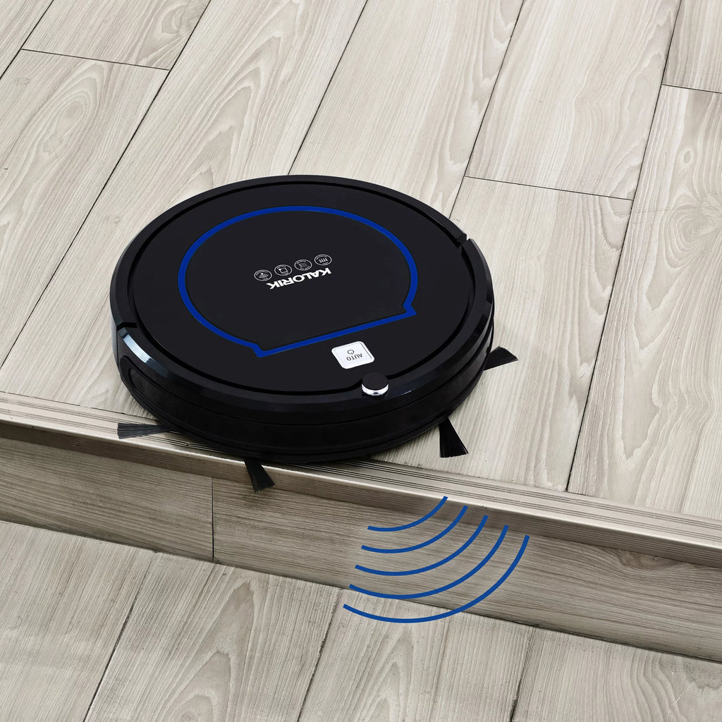 Black and Blue Robot Vacuum O51768