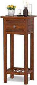 Narrow End Table with Drawer W960986