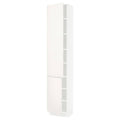 White High Cabinet with 2 Doors and Shelves C98398