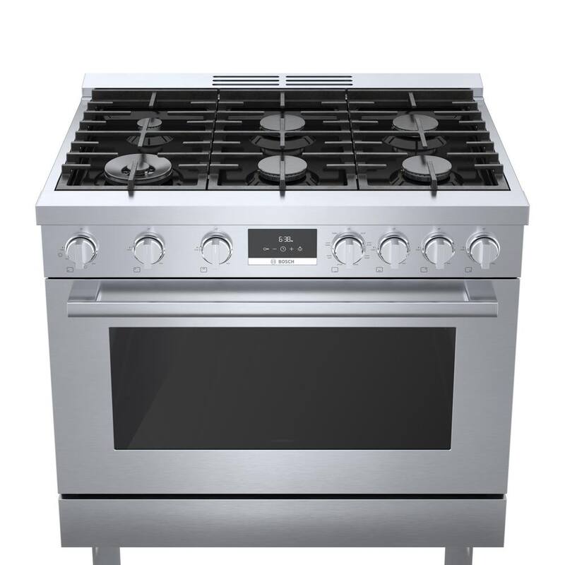 36 in. Dual Fuel Range with 6-Burners in Stainless Steel P603118