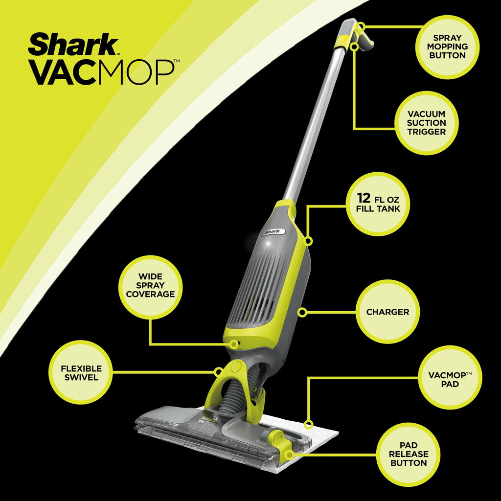 Cordless Hard Floor Vacuum Mop with Disposable Pads K645