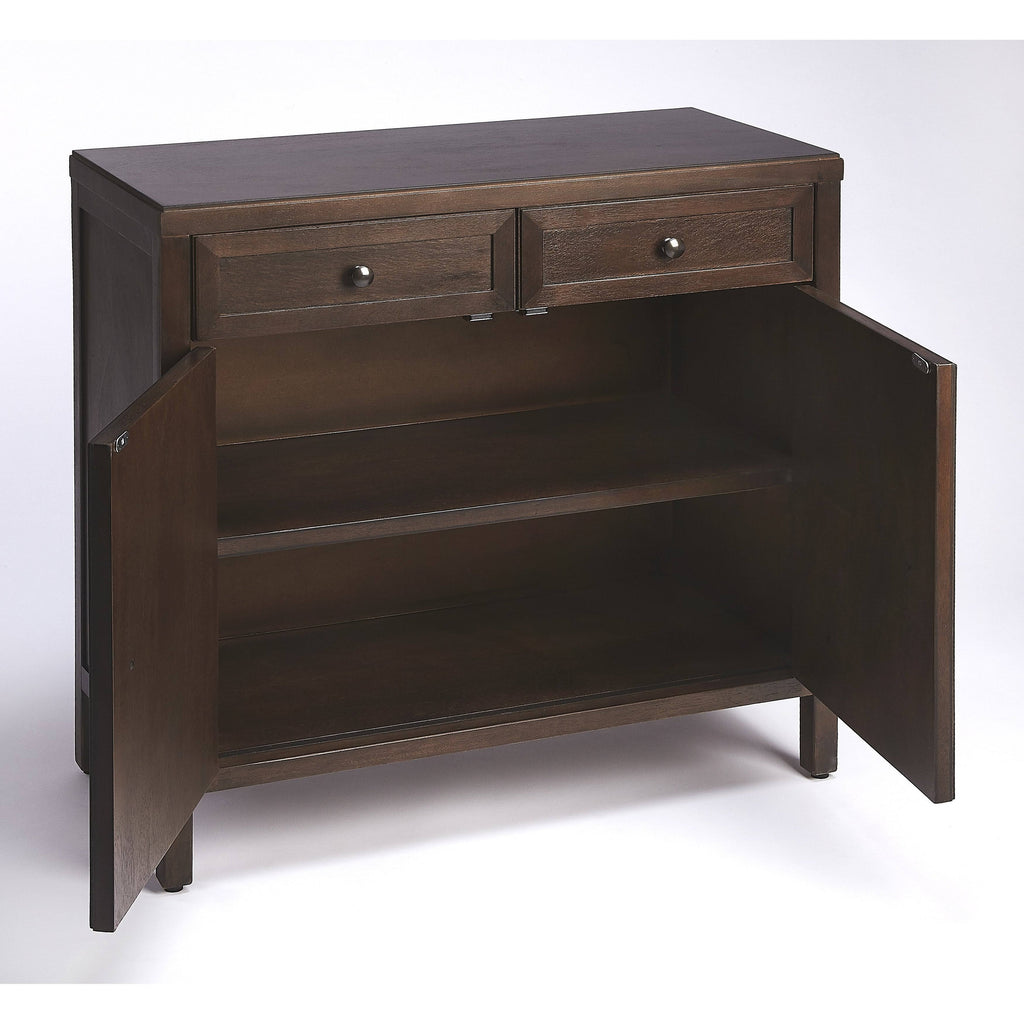 Natural Wood Console Cabinet O270