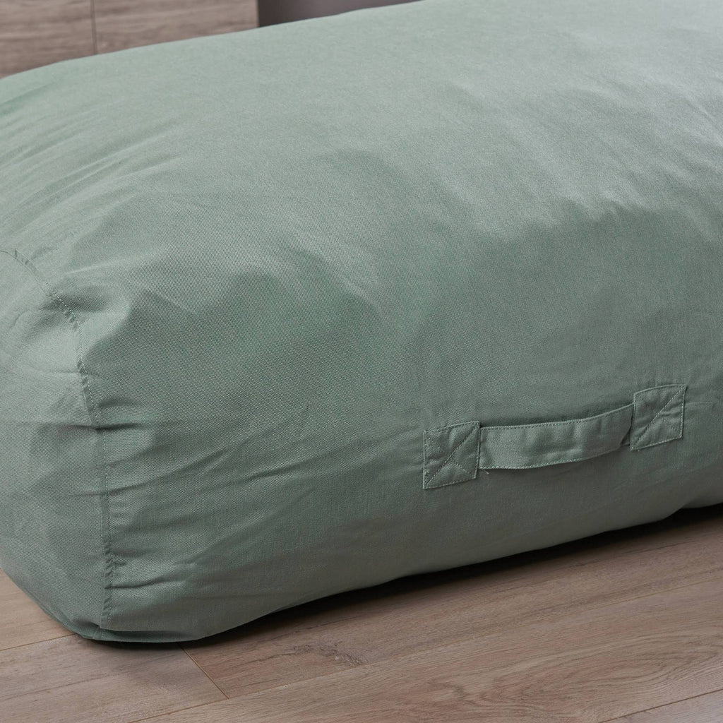 Indoor Water Resistant 6'x3' Lounger Bean Bag Teal E141