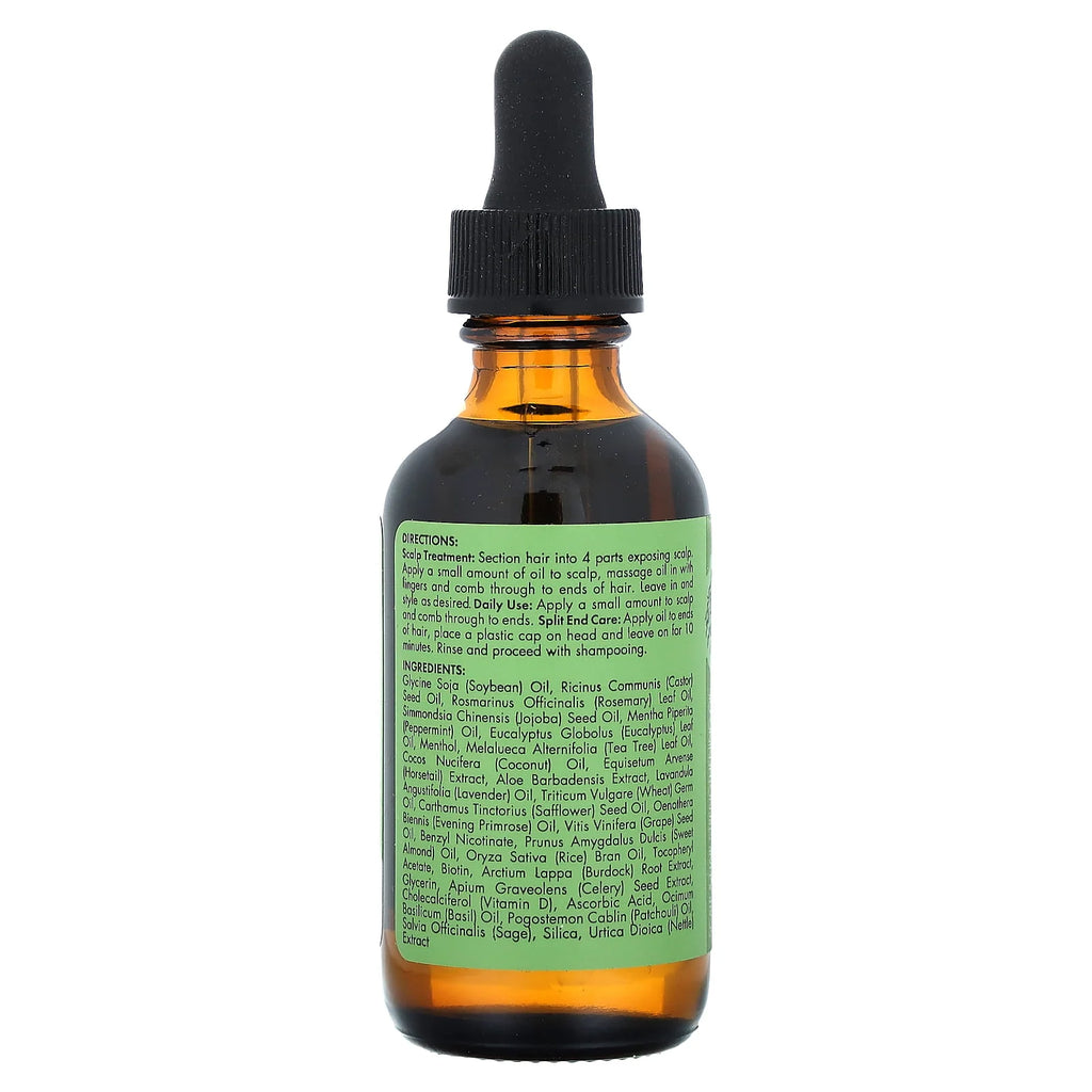 Rosemary Mint Scalp & Hair Strengthening Oil 2 oz C99331