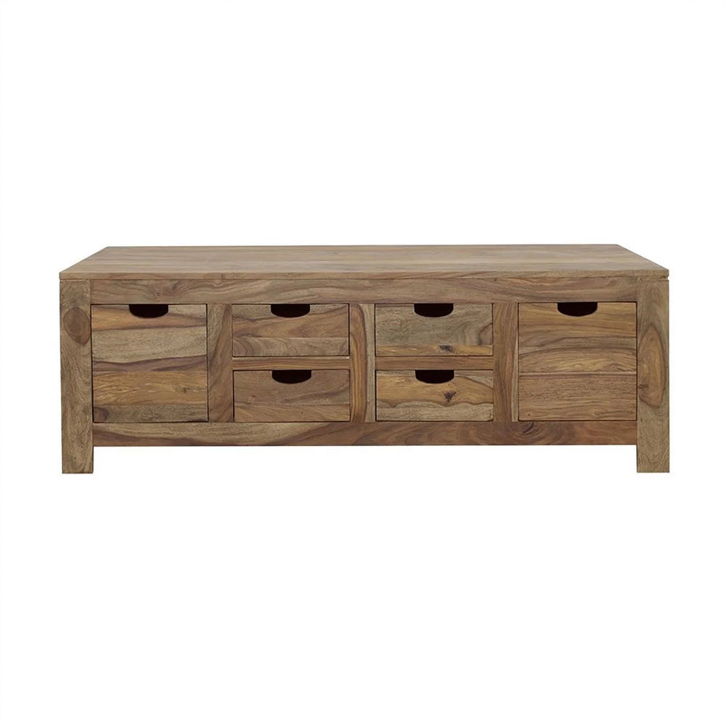 Wood 6-drawer Storage Coffee Table I598