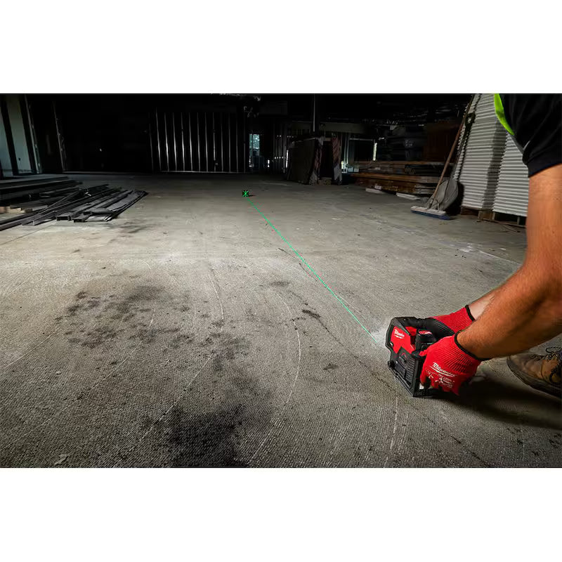 12-Volt Cordless Green Laser Level with Battery and Charger A158051