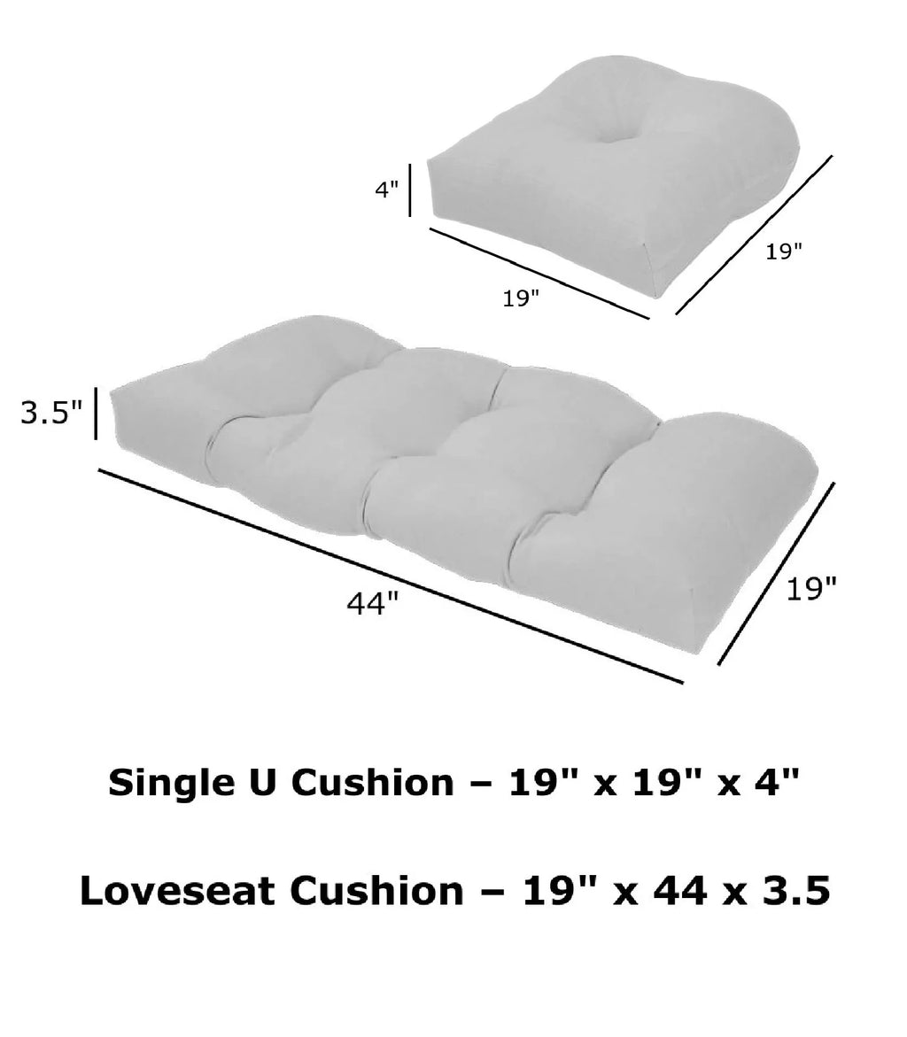 Taupe Brown 3 Piece Cushion Set Y7160