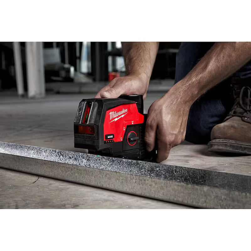 12-Volt Cordless Green Laser Level with Battery and Charger A158051