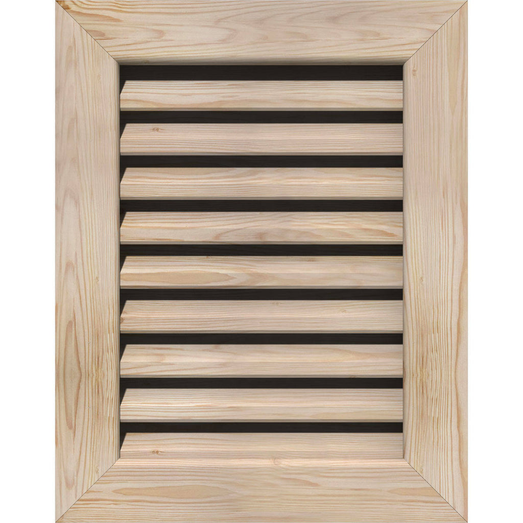 Unfinished Vertical Gable Vent O942820