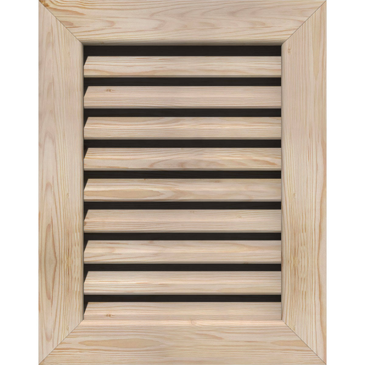 Unfinished Vertical Gable Vent O942820
