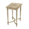 Solid Wood Inlay Accent Table Y92789