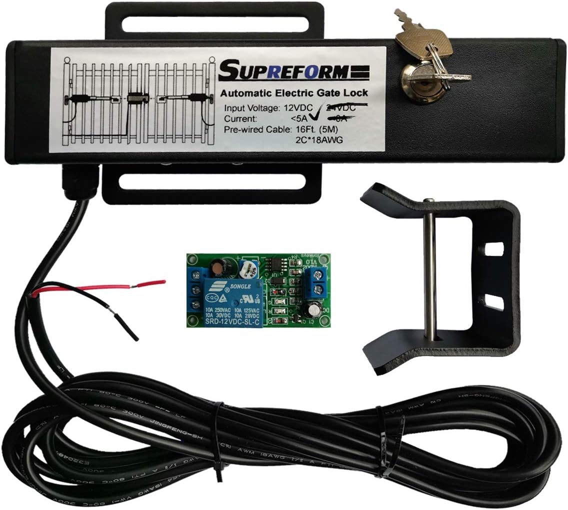 12VDC Outdoor Automatic Electric Gate Lock G4880