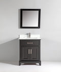 30 in. Single Sink Vanity & Mirror Espresso R158