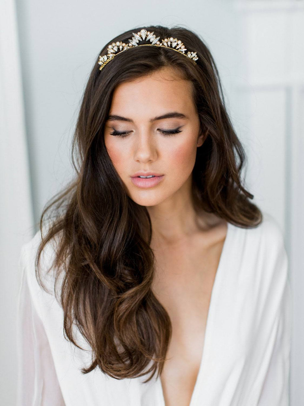 Crystal Pearl Bridal Comb R89482