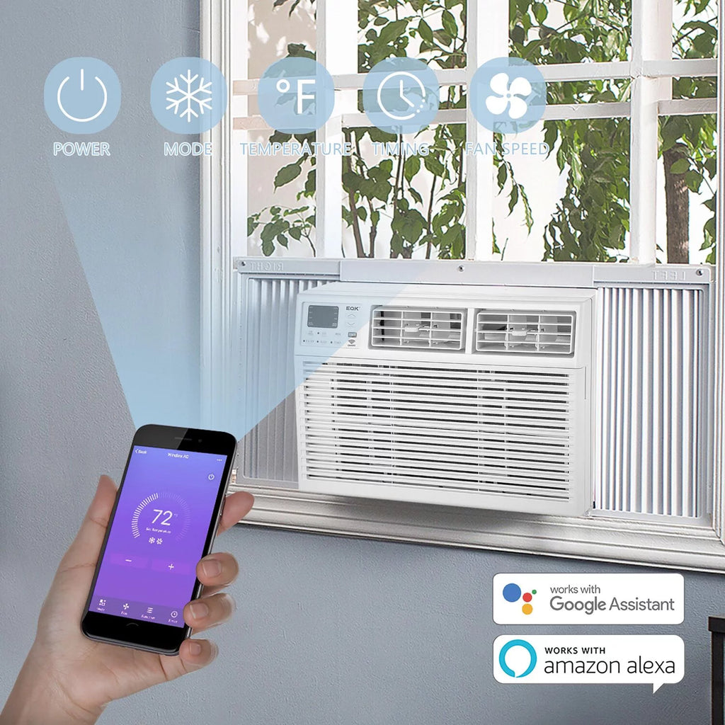 15,000 BTU 115-Volt Wi-Fi Window Air Conditioner K855405