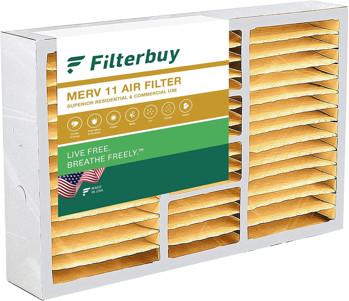 16x25x5 MERV 11 Pleated HVAC Air Filters P3473