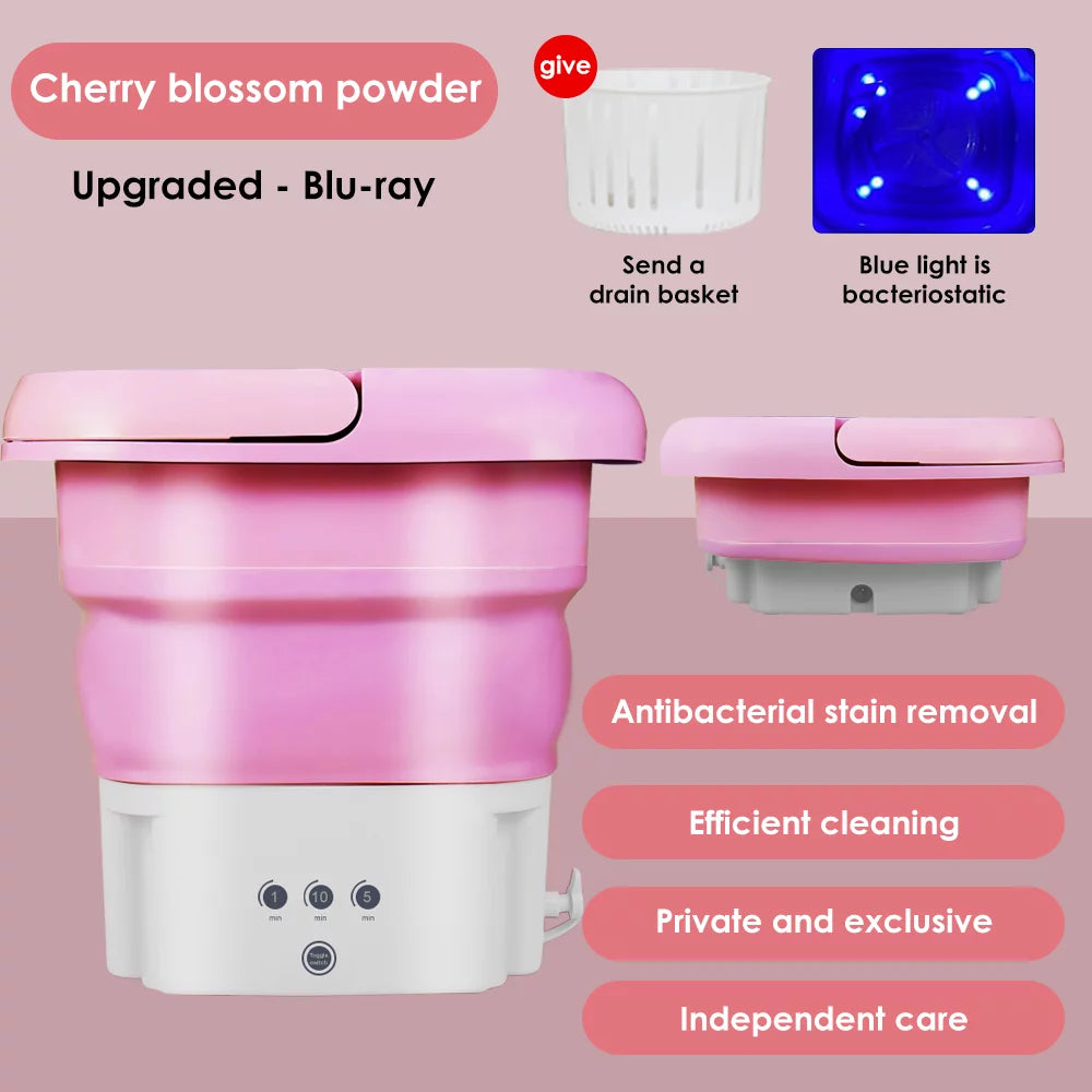 Foldable 4.5L Mini Washing Machine A81591