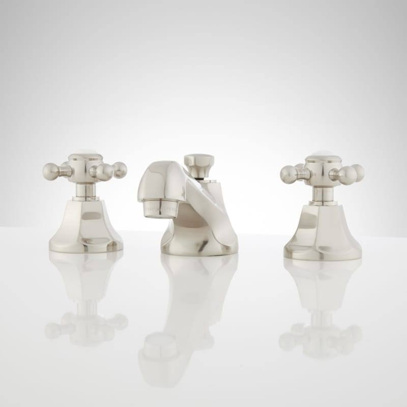 Widespread Bathroom Faucet with Pop-Up Drain Assembly K3911