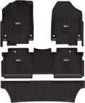 Black TPE All-Weather Car Floor Liners Full Set S831743