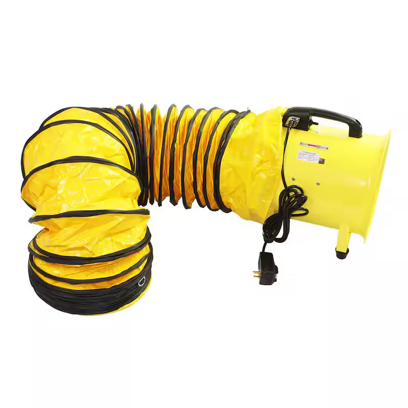 2 Speed Portable Confined Space Ventilator with Hose D959