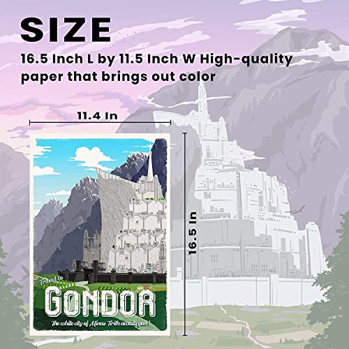 12pcs Landscape Posters Wall Art Collage Kit 11.2x16.5inch H865729