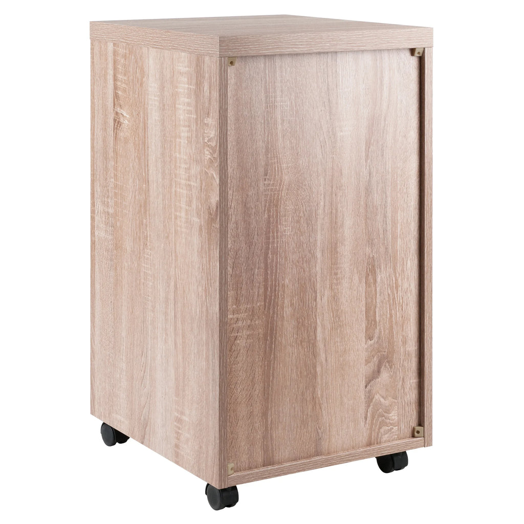 Two-Tone Open Shelves Storage Cabinet Z5540