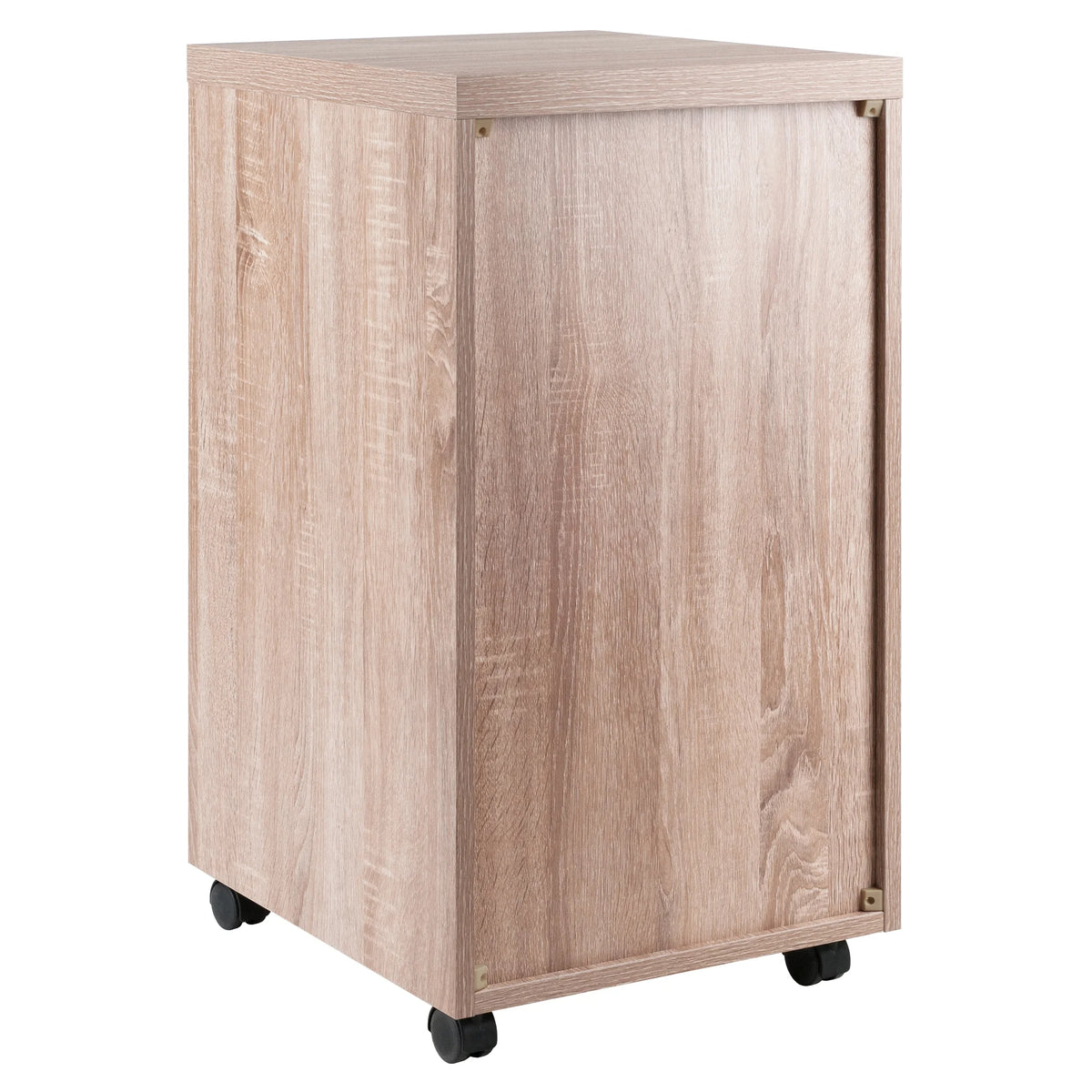 Two-Tone Open Shelves Storage Cabinet Z5540
