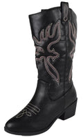 Mid Calf Western Boots X300