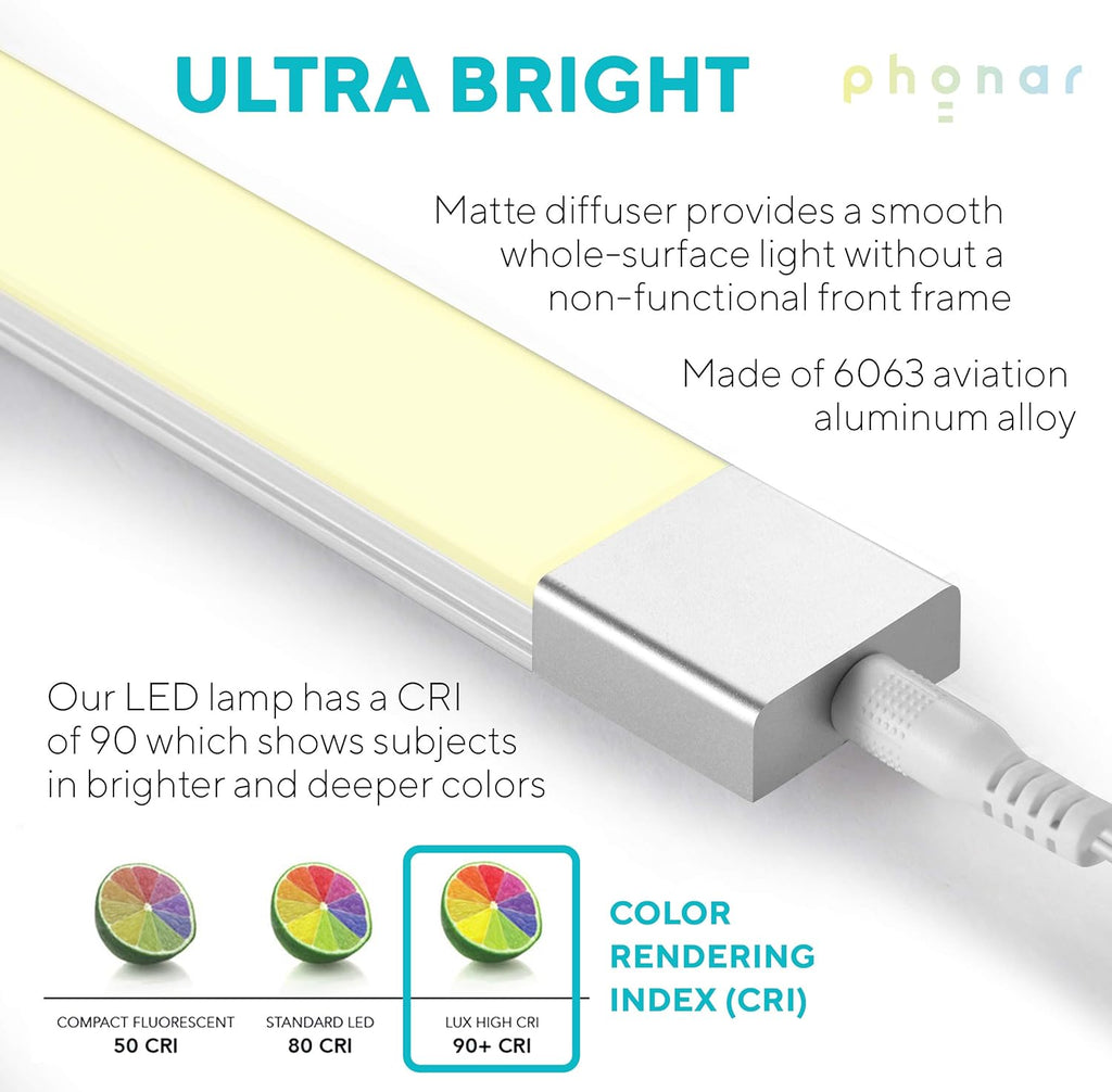 2-Pack 36 Inches Under Cabinet Lighting K624