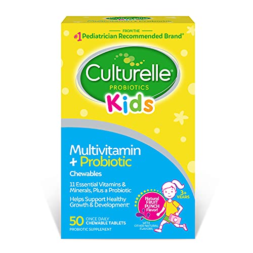 Kids Chewable Multivitamin + Probiotic, 50 Count L45271