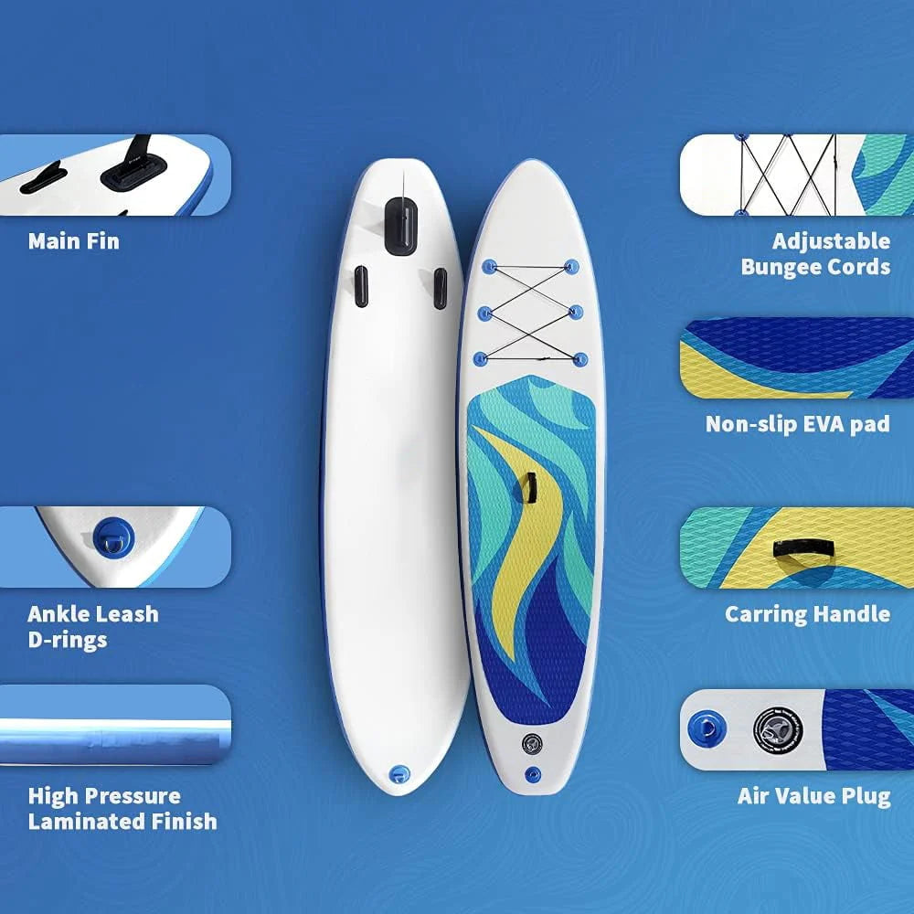 10.6FT Non-slip Inflatable Stand Up Paddle Board Q283