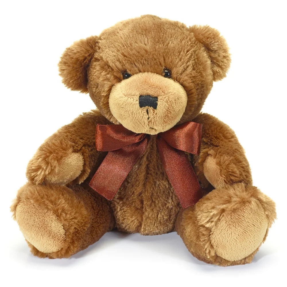 One Dozen Red & Pink Roses with Clear Glass Vase, Chocolates & Teddy Bear R939936