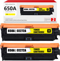 Remanufactured Toner Cartridge 2 Pack Yellow I3968