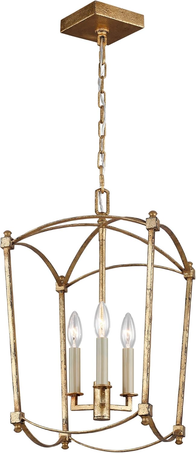 5-Light Antique Guild Linear Chandelier T790