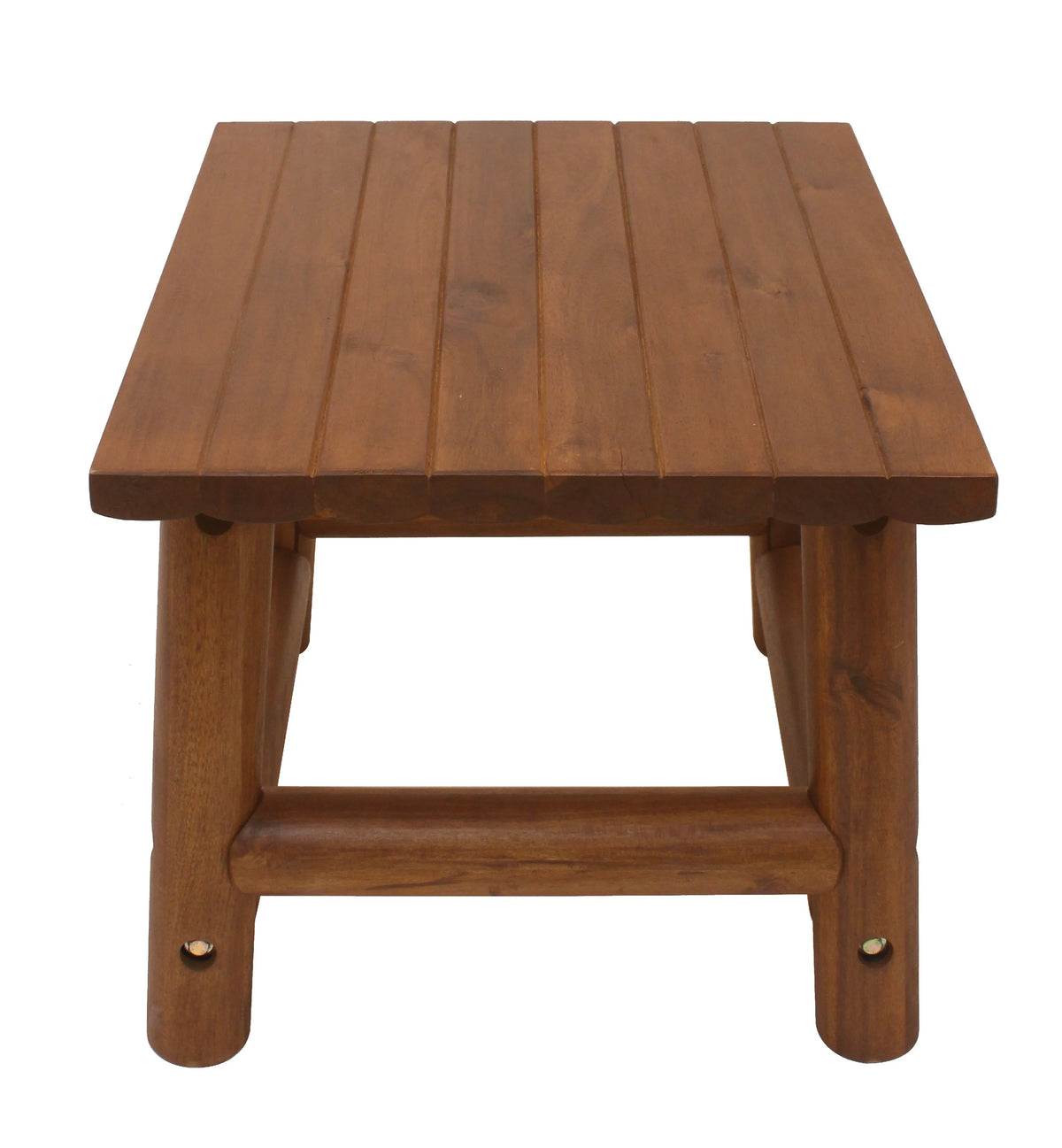 Brown Rectangular Outdoor Patio End Table U27265
