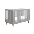 Gray 3 in 1 Crib with Metal Legs C769074