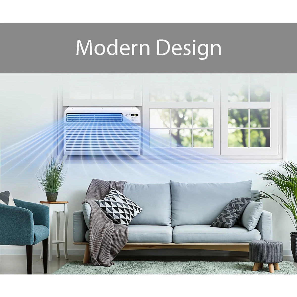 10,000 BTU 115V Smart Window Air Conditioner R981
