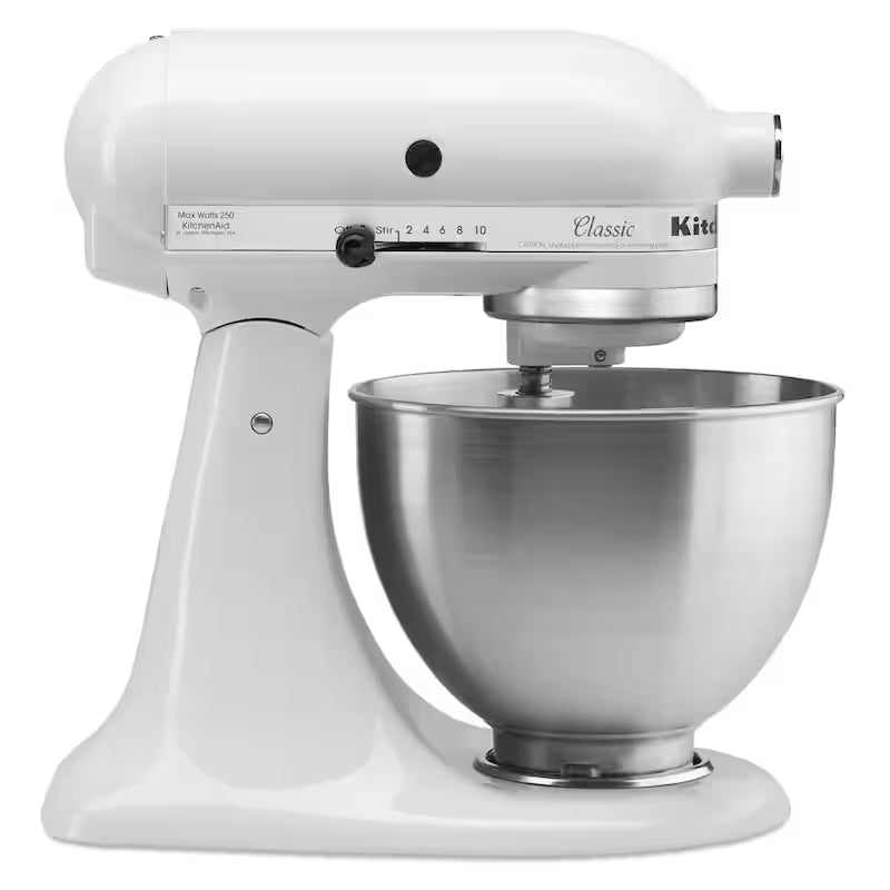 4.5 Qt. 10-Speed White Tilt-Head Stand Mixer T4110