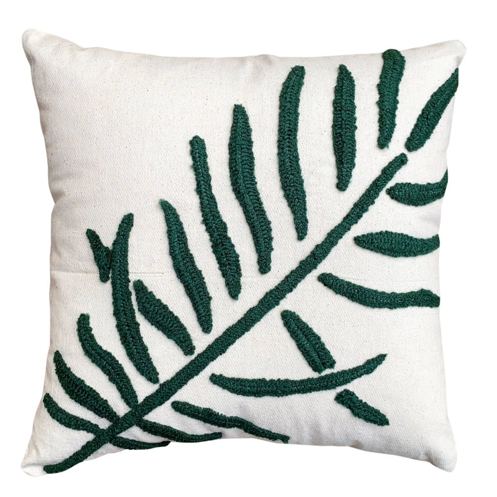 17 x 17 Inch 2 Piece Cotton Throw Pillow Set O410