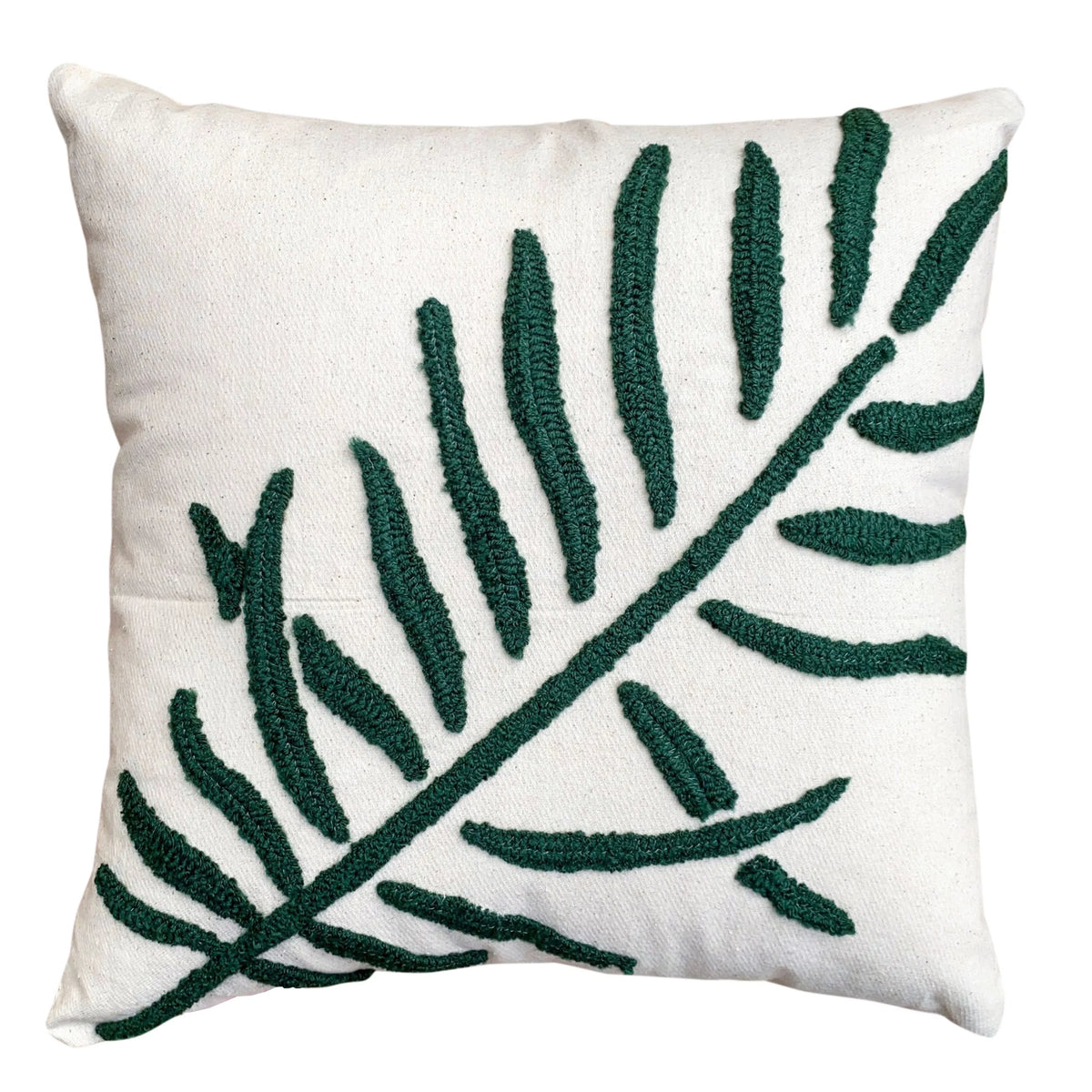 17 x 17 Inch 2 Piece Cotton Throw Pillow Set O410