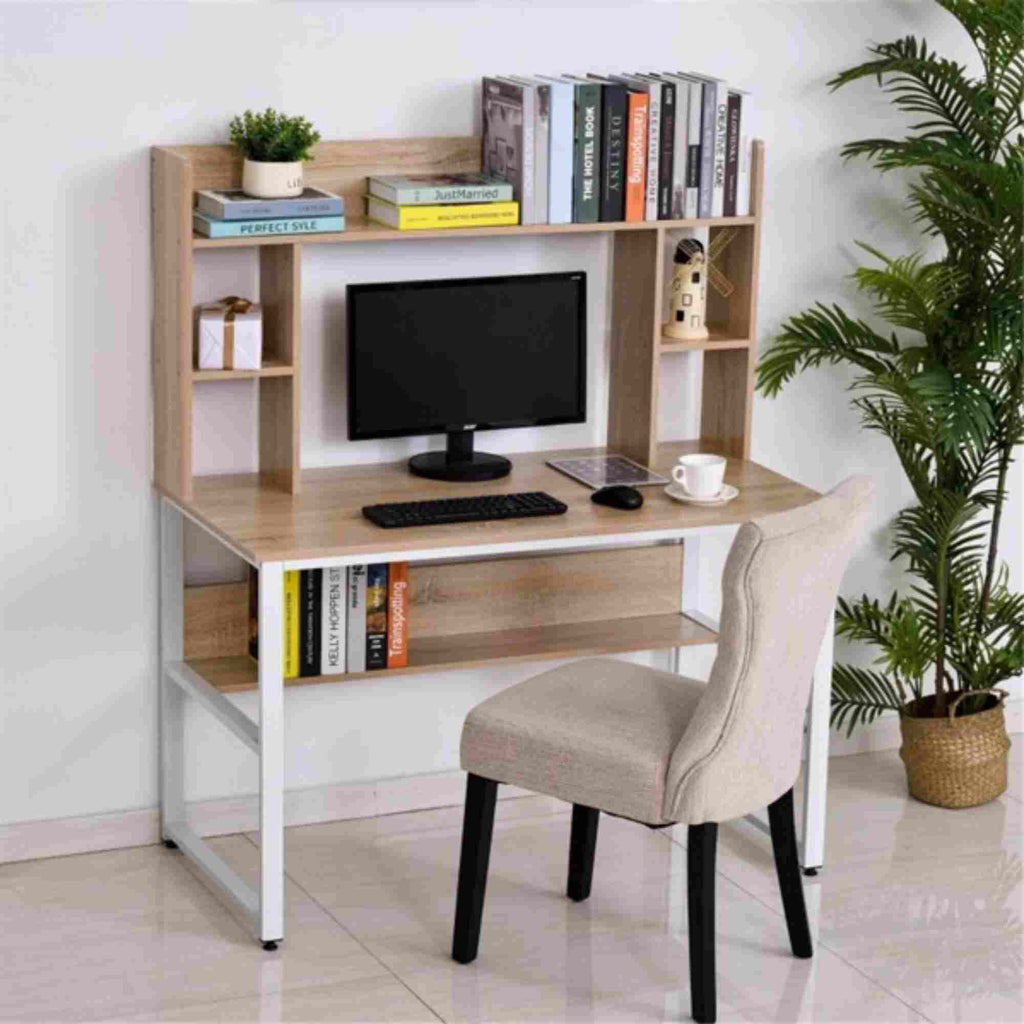 Computer Desk, Home Office Desk, Corner Table, Wood PC Desk Q652344