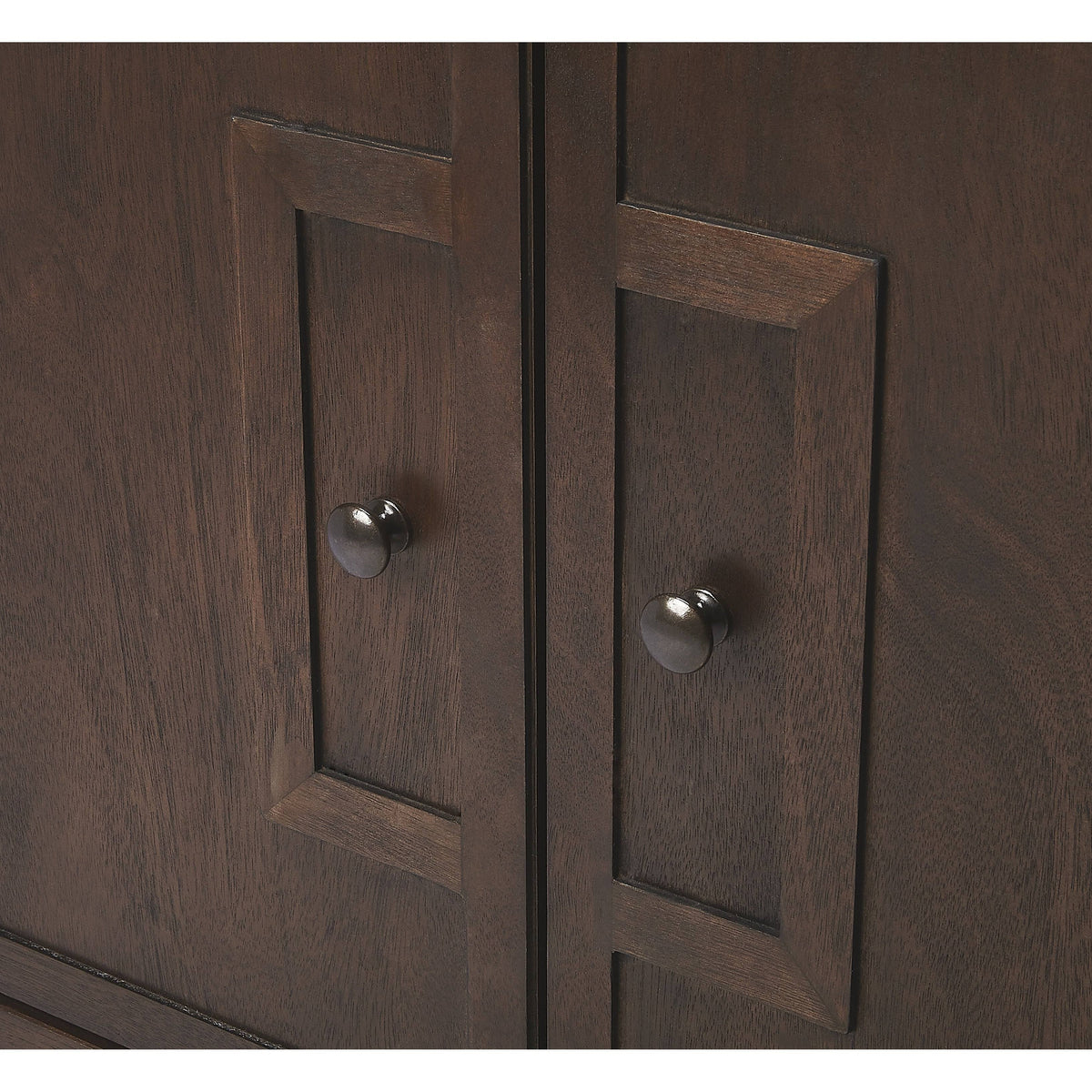 Natural Wood Console Cabinet O270