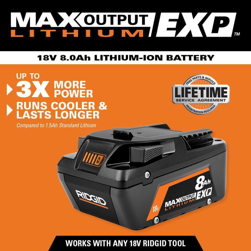 18V 8.0Ah Battery 2-Pack H442953