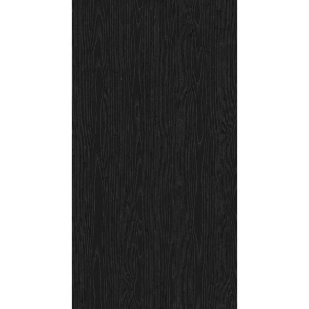 2 Piece Dresser and Chest Set Black Woodgrain V873792