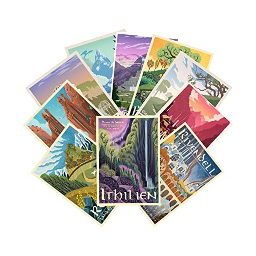 12pcs Landscape Posters Wall Art Collage Kit 11.2x16.5inch H865729
