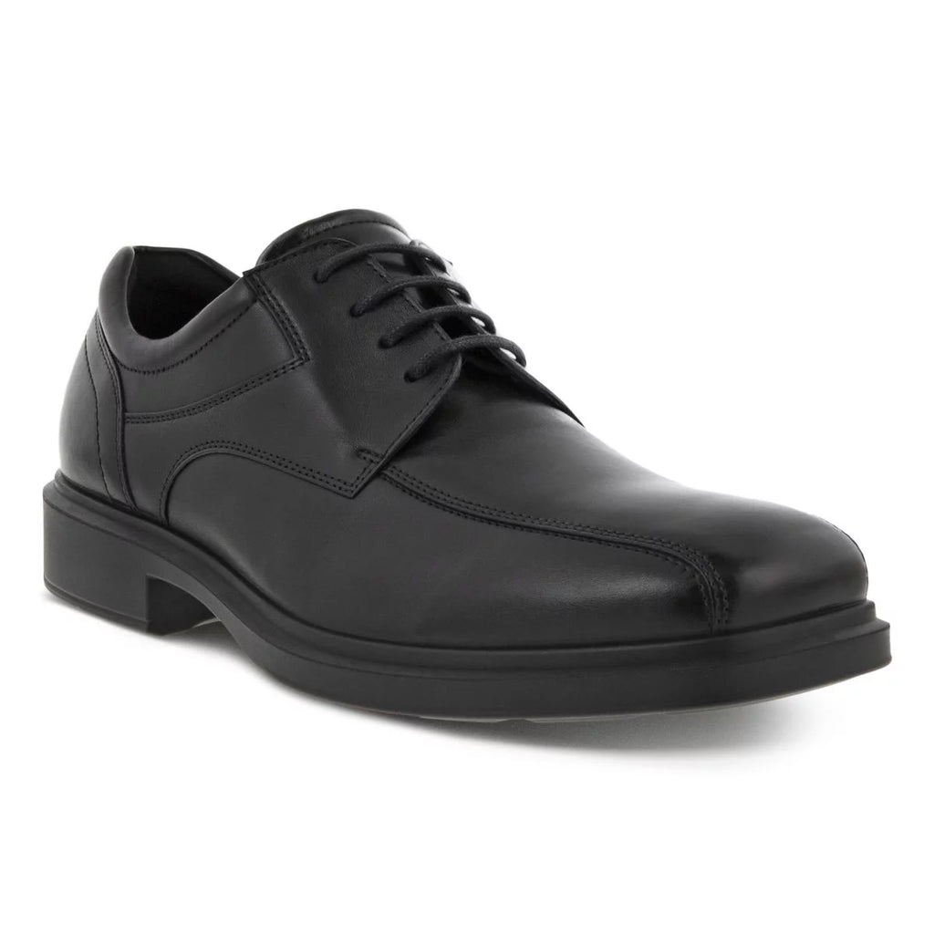 Black Leather Bike Toe Tie R654